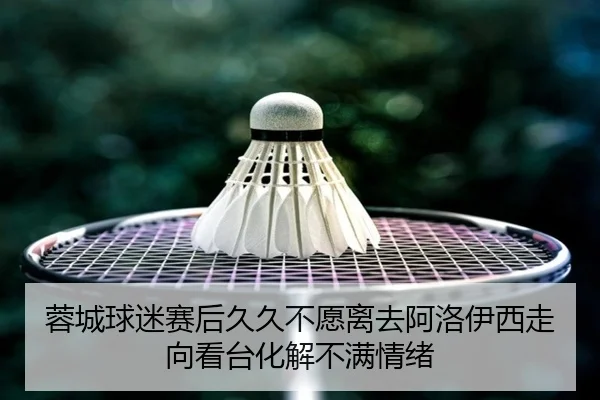 蓉城球迷赛后久久不愿离去阿洛伊西走向看台化解不满情绪（MKSPORT）